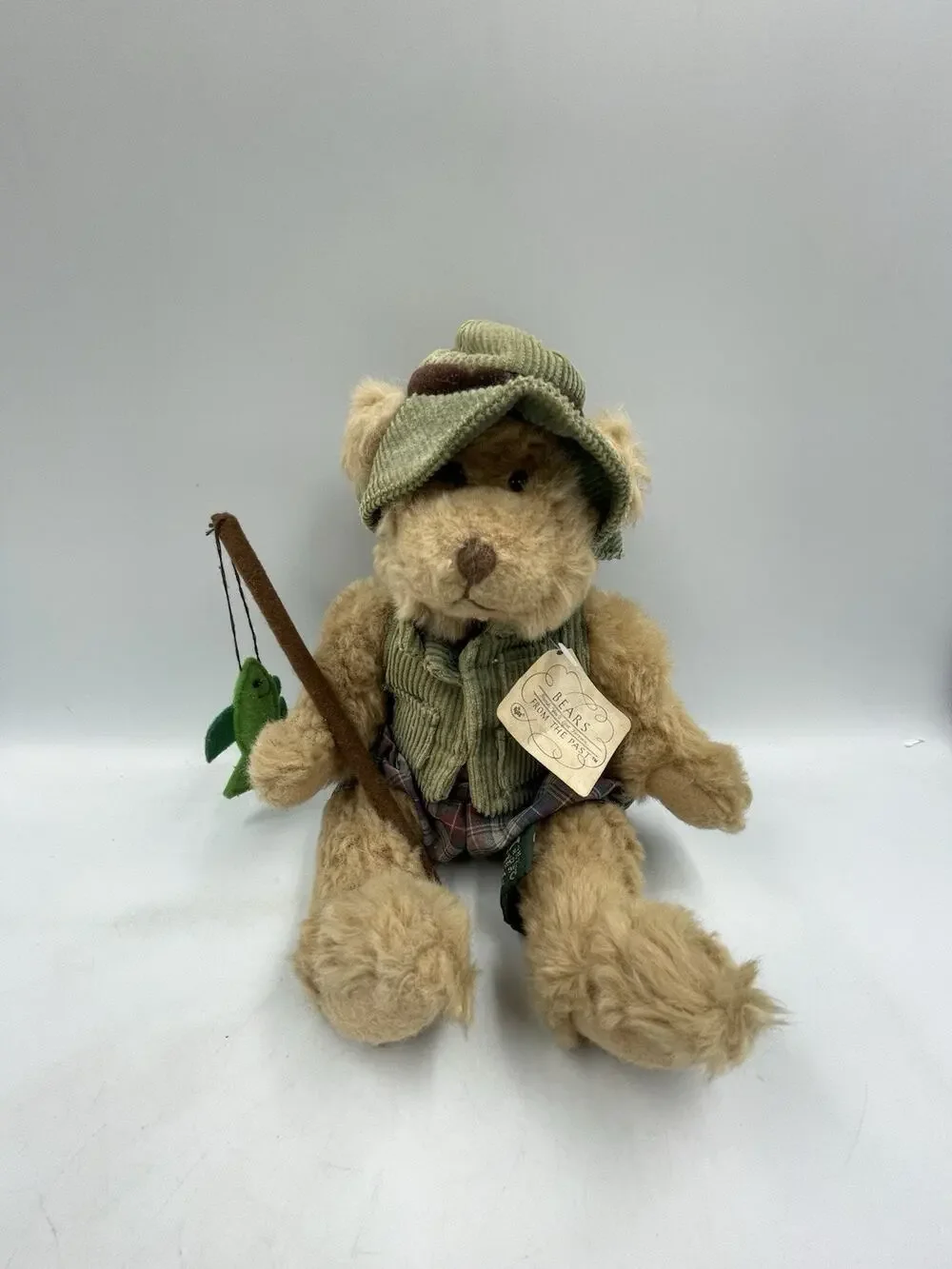 Vintage Montana Fishing Teddy Bear Friends From The Past 8